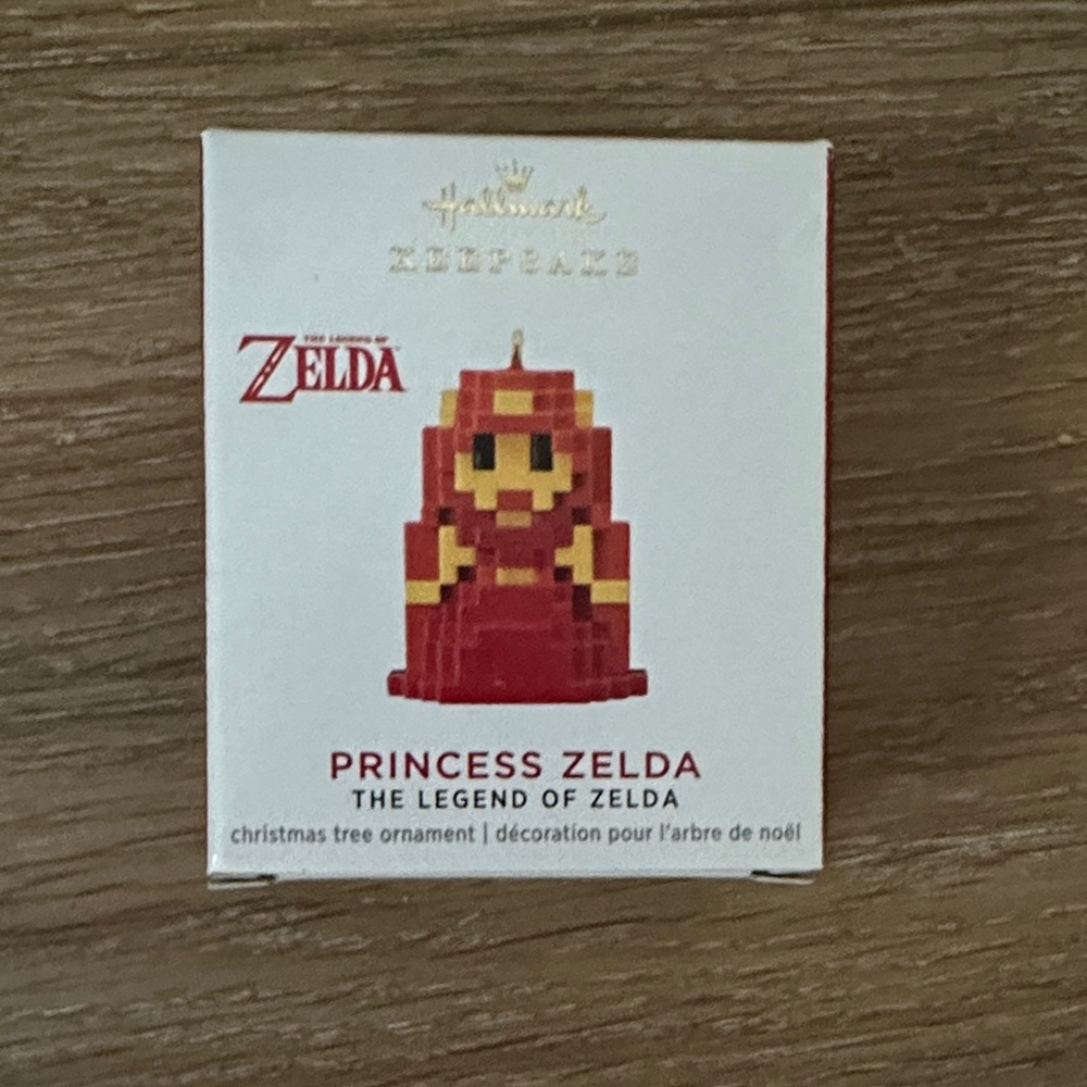 Hallmark Legend of Zelda Ornament in Red and Gold